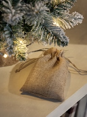 White Snowy 1.5ft Pre Lit Christmas Tree - Image 4 of 6