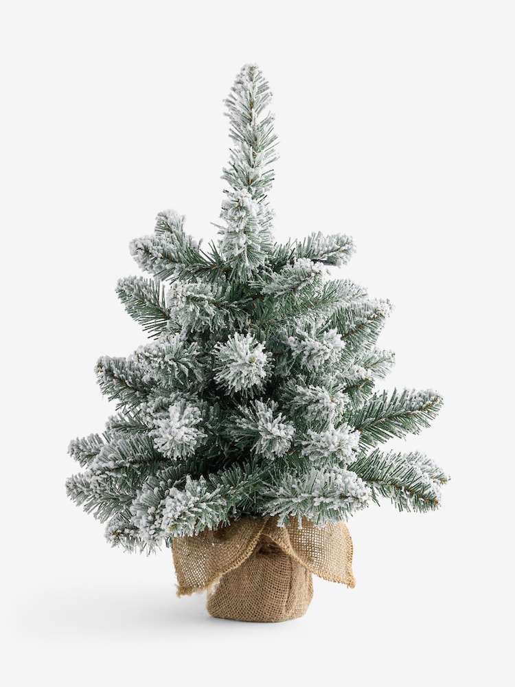White Snowy 1.5ft Pre Lit Christmas Tree - Image 6 of 6 White Snowy 1.5ft Pre Lit Christmas Tree - Image 6 of 6