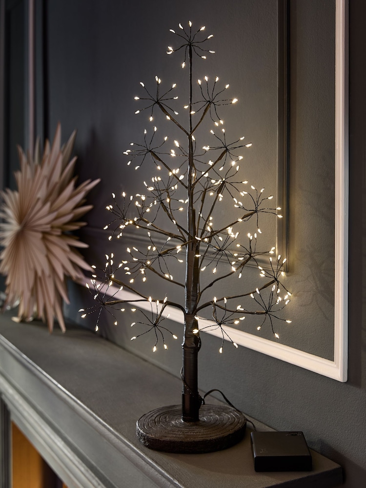 Black Twig 1.5ft Pre Lit Christmas Tree - Image 1 of 5 Black Twig 1.5ft Pre Lit Christmas Tree - Image 1 of 5