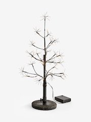 Black Twig 1.5ft Pre Lit Christmas Tree - Image 4 of 5