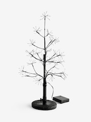 Black Twig 1.5ft Pre Lit Christmas Tree - Image 5 of 5