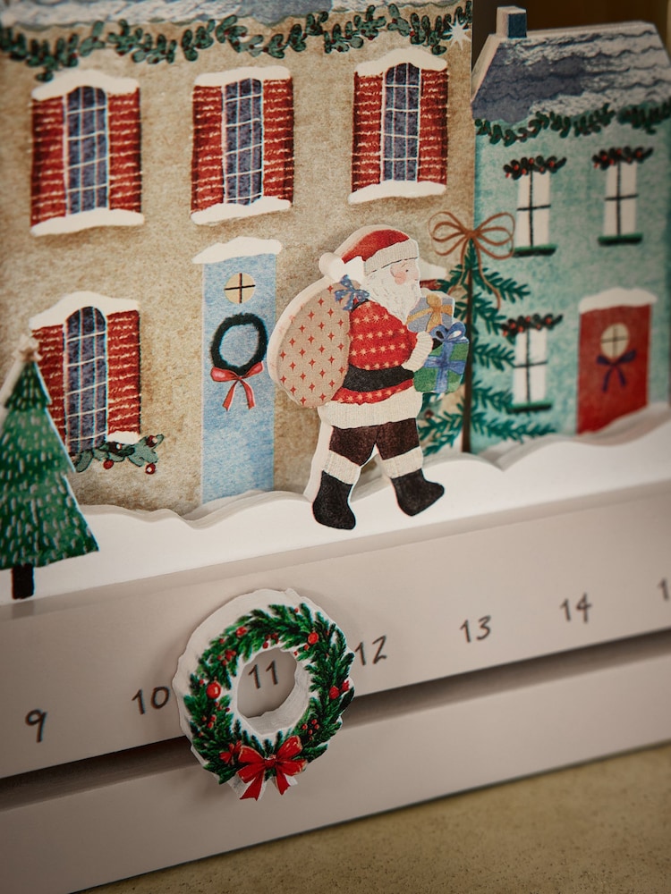 Multi Countdown to Christmas House Scene - Image 3 of 3 Multi Countdown to Christmas House Scene - Image 3 of 3