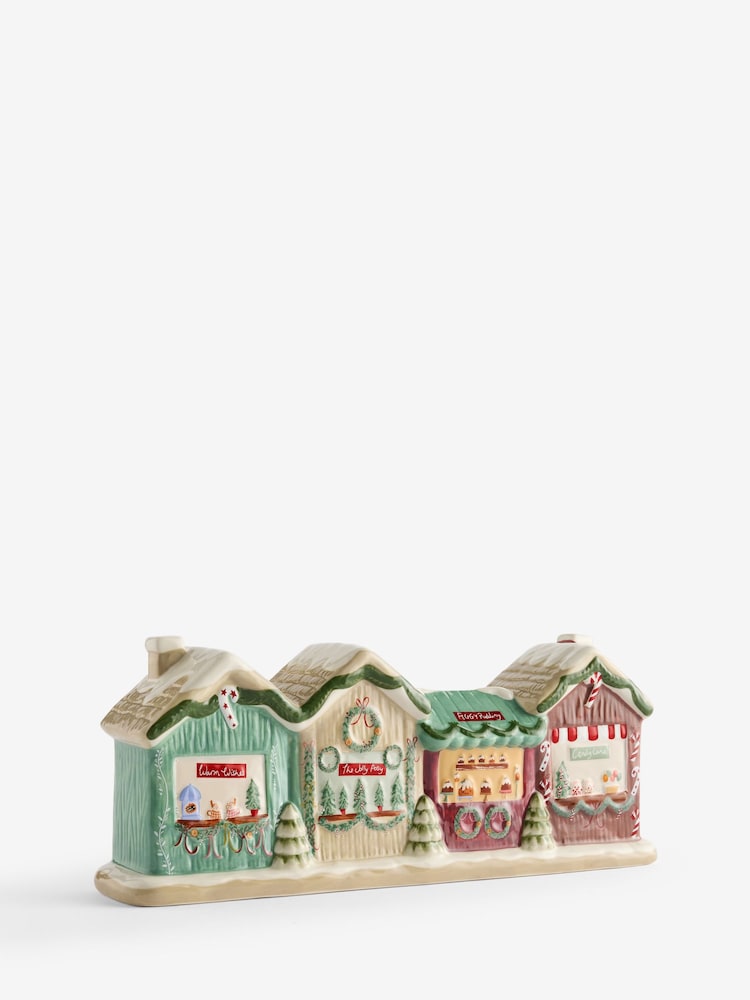 Multi Christmas Scene House Ornament - Image 2 of 3 Multi Christmas Scene House Ornament - Image 2 of 3