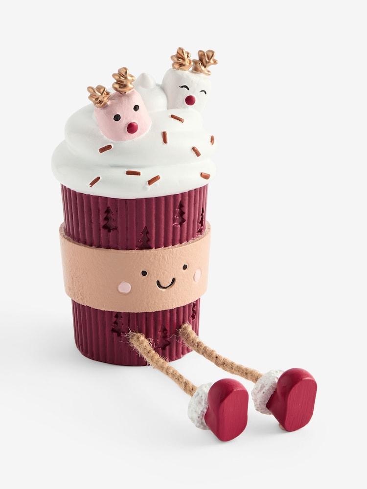 Adorno de Navidad con patas colgantes de chocolate caliente - Imagen 3 de 3