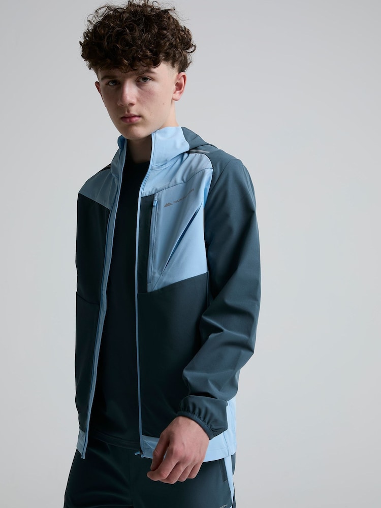 Monterrain Grey Deflect 2.0 Woven Zip-Through Hoodie - Image 1 of 5