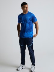 Monterrain Blue Divide Jacquard T-Shirt - Image 1 of 5