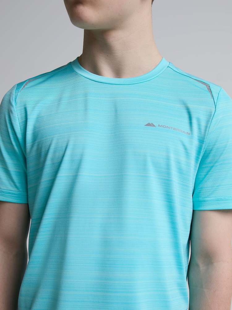 Monterrain Blue Bolt 2.0 Space Dye T-Shirt - Image 5 of 5