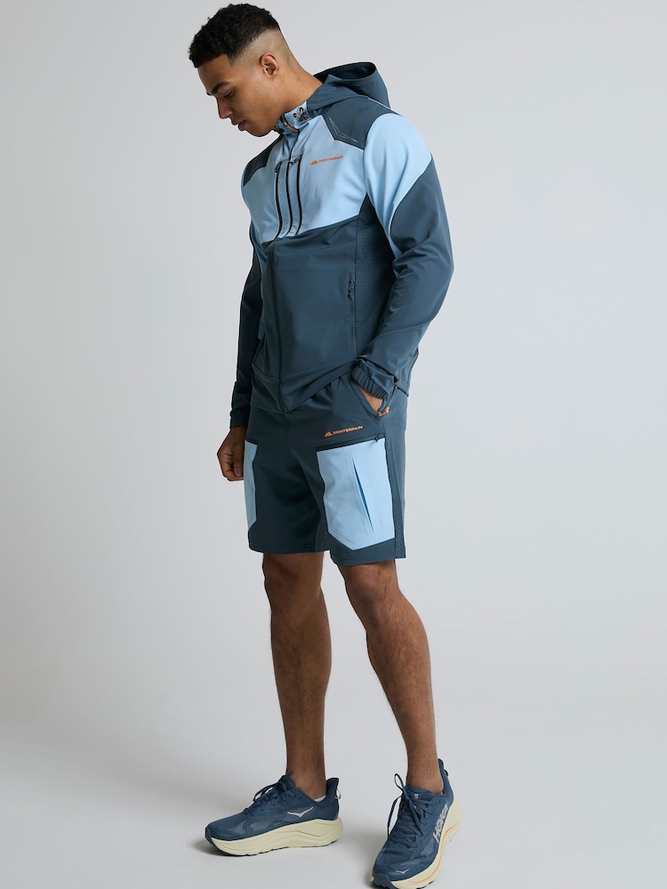 Monterrain Grey Orbit Woven Shorts - Image 2 of 5