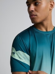 Monterrain Blue Distance Ombre T-Shirt - Image 6 of 6