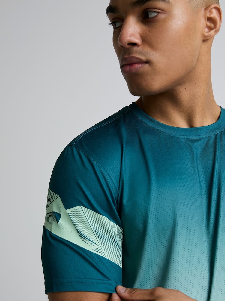 Monterrain Blue Distance Ombre T-Shirt - Image 6 of 6