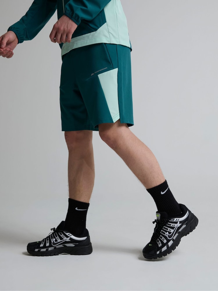 Monterrain Green Junior Deflect Woven Shorts - Image 1 of 5