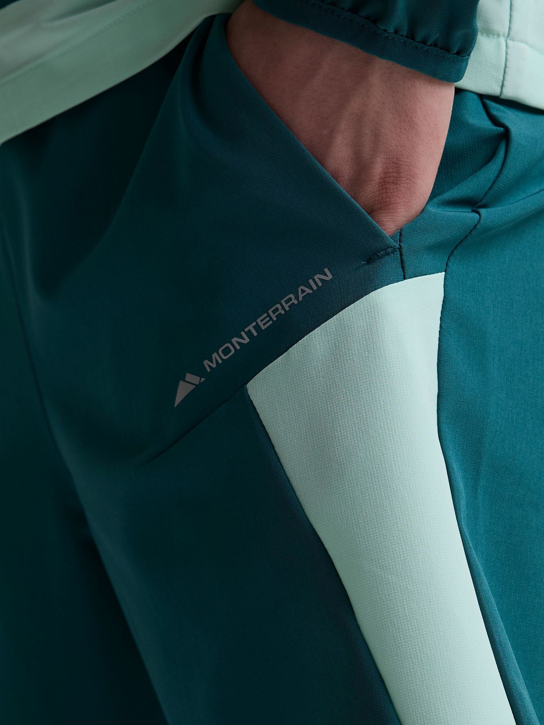 Buy Monterrain Green Junior Deflect Woven Shorts from the Next UK ...