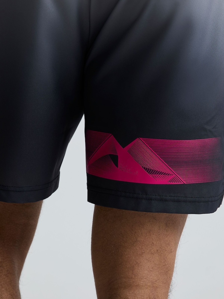 Monterrain Black Distance Ombre Woven Shorts - Image 5 of 5