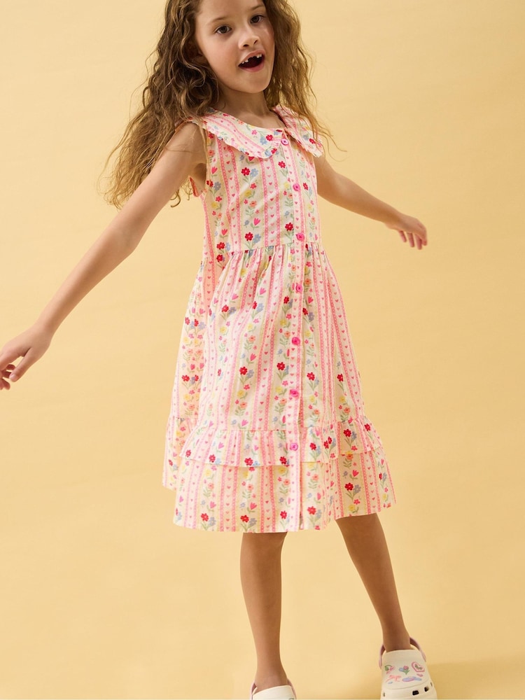 Angels By Accessorize Sleeveless Floral Print Dress - 3의 이미지 1