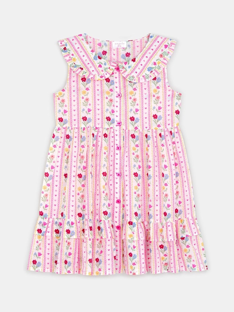 Angels By Accessorize Sleeveless Floral Print Dress - 3의 이미지 2