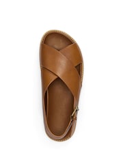 Ralph Lauren Zane skinnsandaler - Bilde 4 av 5