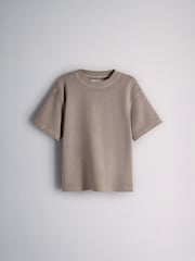 The Set 3 Pack Short Sleeve Washed T-Shirts Brown/Pink - Image 2 of 6