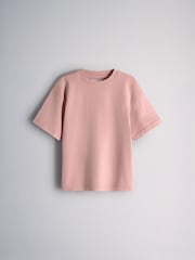 The Set 3 Pack Short Sleeve Washed T-Shirts Brown/Pink - Image 3 of 6