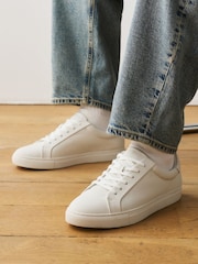 White Smart Casual Longline Trainers - Image 2 of 7