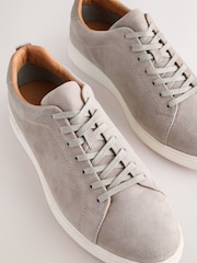 Grey Smart Casual Suede Longline Trainers - Image 5 of 7