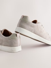 Grey Smart Casual Suede Longline Trainers - Image 6 of 7