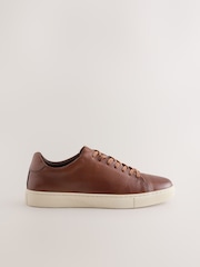 Tan Brown Smart Casual Longline Trainers - Image 4 of 7