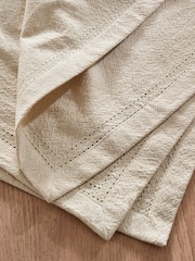 Natural Washed Cotton Set of 4 Napkins - Image 2 of 3