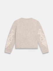 Mint Velvet Natural Embroidered Knit Cardigan - Image 7 of 7