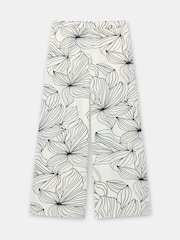 Mint Velvet フローラルプリント ワイドサテンパンツ - 画像 6 / 7