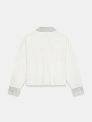 Cămașă din bumbac Mint Velvet Bluze tip bustieră - Imaginea 7 din 7