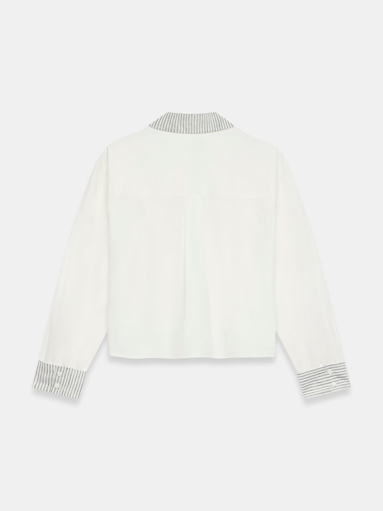 Cămașă din bumbac Mint Velvet Bluze tip bustieră - Imaginea 7 din 7 Cămașă din bumbac Mint Velvet Bluze tip bustieră - Imaginea 7 din 7