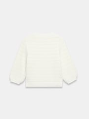 Mint Velvet White Cotton Blend Floral Detail Top - Image 7 of 8