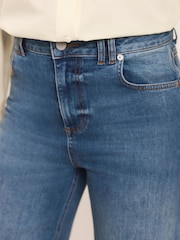 Mint Velvet Blue Ultimate Wide Jeans - Image 5 of 8