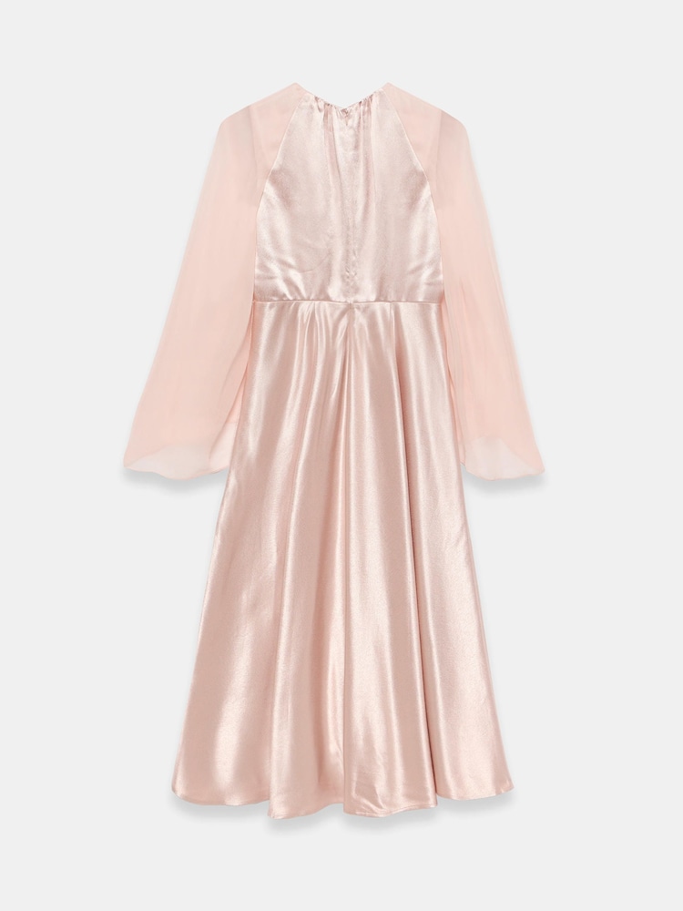 Rosa - Mint Velvet Sateng Maxikjole - Bilde 8 av 8