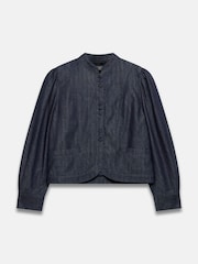 Mint Velvet ז'קט ג'ינס עם שרוול ארוך - תמונה 7 מתוך 8