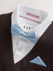 Hnědá/modrá - Baker by Ted Baker souprava košile a kalhot s vestou - Obrázek 12 z 19