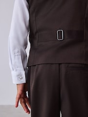 Maro/albastru - Set vestă, cămașă și pantaloni Baker by Ted Baker - Imaginea 7 din 7