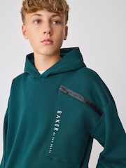 Baker by Ted Baker Oversized Zip Pocket Hoodie and Joggers Set - Image 3 of 16