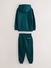 Baker by Ted Baker Oversized Zip Pocket Hoodie and Joggers Set - Image 9 of 16