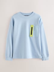 Baker by Ted Baker Plave/sive džepne majice 2 paket - Slika 3 od 9