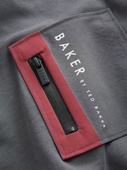 Baker by Ted Baker Plave/sive džepne majice 2 paket - Slika 8 od 9