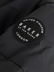 Qara - Baker by Ted Baker Shower Resistant Longline Padded Coat - 15şəkildən 12 şəkil