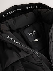 Qara - Baker by Ted Baker Shower Resistant Longline Padded Coat - 15şəkildən 14 şəkil
