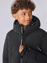 Qara - Baker by Ted Baker Shower Resistant Longline Padded Coat - 15şəkildən 3 şəkil