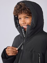 Qara - Baker by Ted Baker Shower Resistant Longline Padded Coat - 15şəkildən 4 şəkil