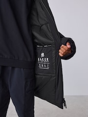 Qara - Baker by Ted Baker Shower Resistant Longline Padded Coat - 15şəkildən 5 şəkil