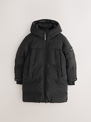 Qara - Baker by Ted Baker Shower Resistant Longline Padded Coat - 15şəkildən 6 şəkil