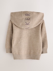 Baker by Ted Baker Stone Stone Knitted Jacket - Image 2 of 5