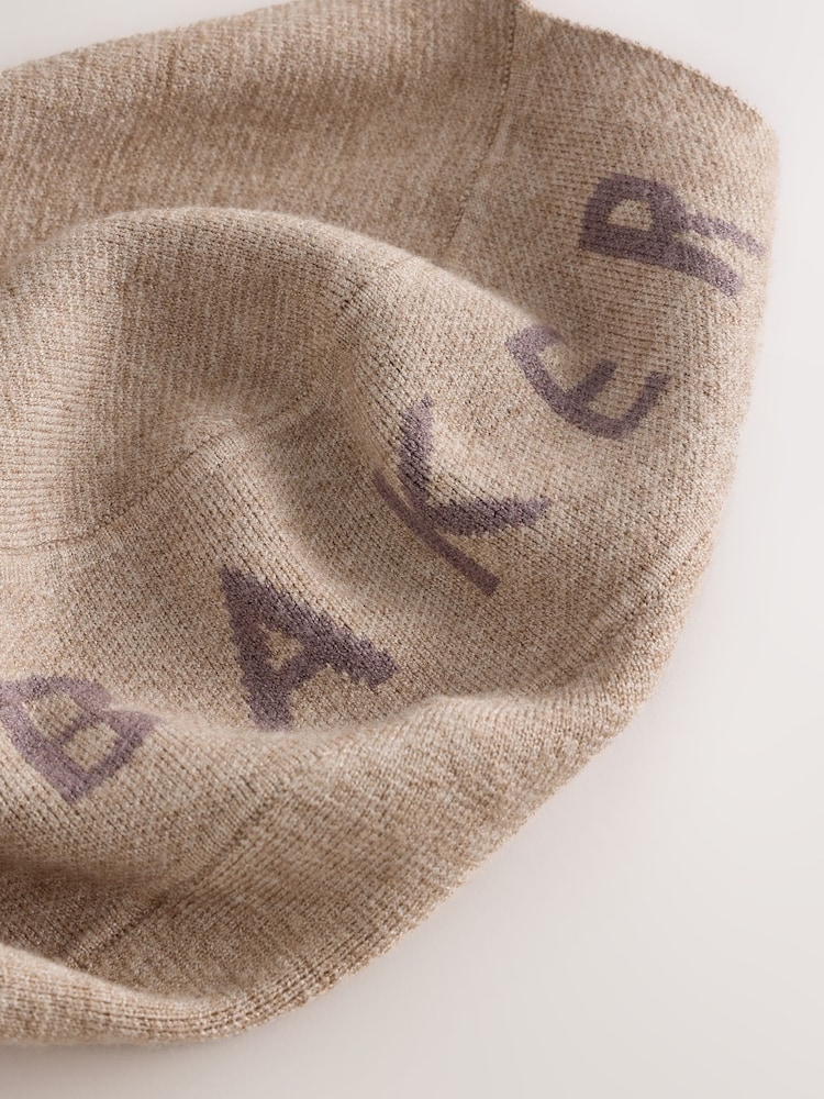 Baker by Ted Baker Stone Stone Knitted Jacket - Image 5 of 5