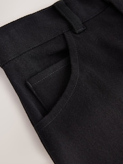 Baker by Ted Baker Black Straight Leg Cargo Trousers - Image 11 of 11